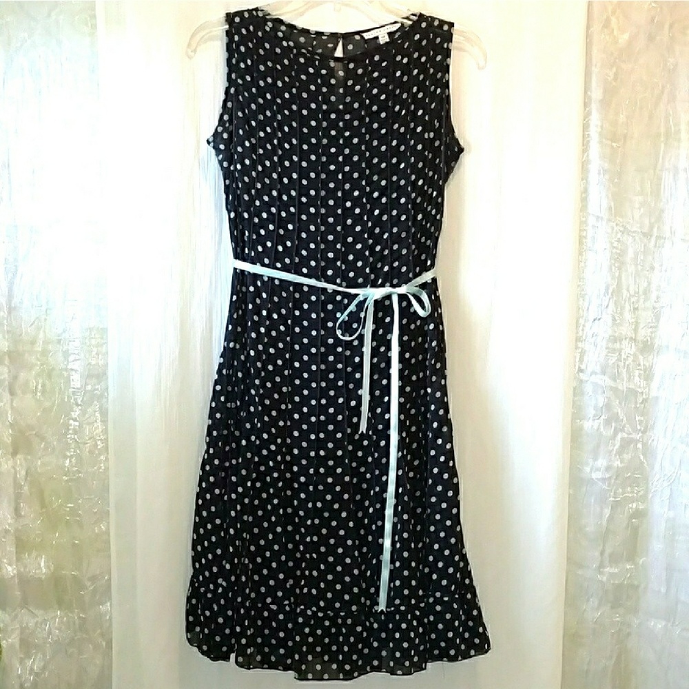 SOLD Women's / Juniors petite brown a-line dress